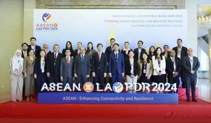 Đoàn NHNN tham dự chuỗi cuộc họp Nhóm công tác ASEAN tại Viêng Chăn, Lào