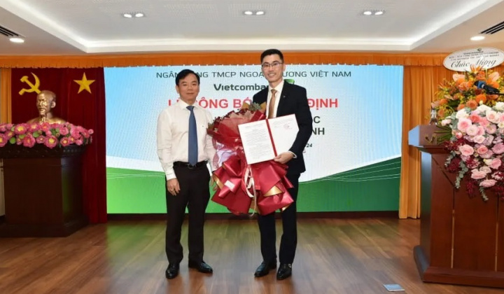 Vietcombank công bố bổ nhiệm lãnh đạo một số chi nhánh