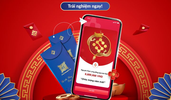 KienLongBank ra mắt tính năng “lì xì” trên ứng dụng KienlongBank Plus