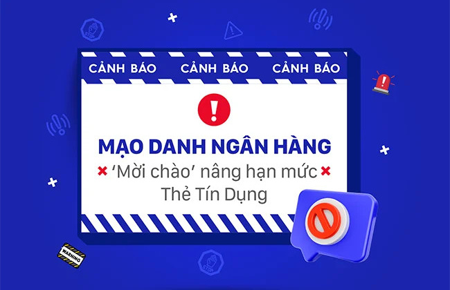 SCB cảnh báo mạo danh ngân hàng ‘Mời chào’ nâng hạn mức thẻ tín dụng