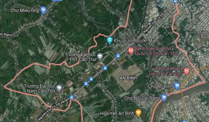 PGBank bán đấu giá 2 bất động sản tại TP. Cần Thơ
