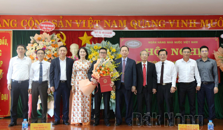 Ông Phạm Thanh Tình làm Giám đốc Ngân hàng Nhà nước Đắk Nông