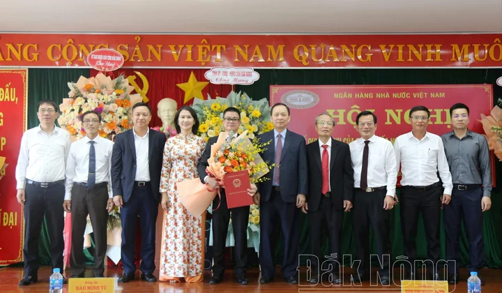 Ông Phạm Thanh Tình làm Giám đốc Ngân hàng Nhà nước Đắk Nông