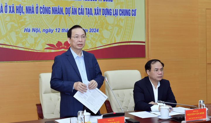 Tiếp tục đẩy mạnh triển khai gói 120.000 tỷ đồng cho vay nhà ở xã hội