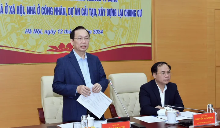 Tiếp tục đẩy mạnh triển khai gói 120.000 tỷ đồng cho vay nhà ở xã hội