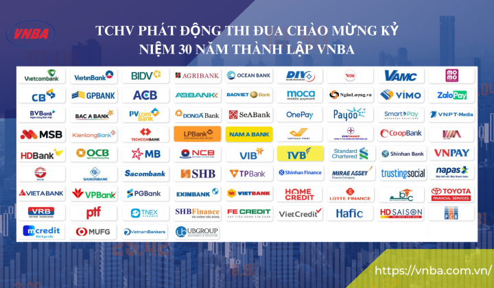 Đông đảo hội viên phát động thi đua hướng tới Kỷ niệm 30 năm ngày thành lập Hiệp hội Ngân hàng Việt Nam