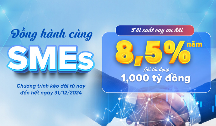 VietABank cho doanh nghiệp vừa và nhỏ vay ưu đãi lãi suất từ 8,5%/năm