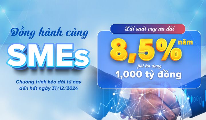 VietABank cho doanh nghiệp vừa và nhỏ vay ưu đãi lãi suất từ 8,5%/năm