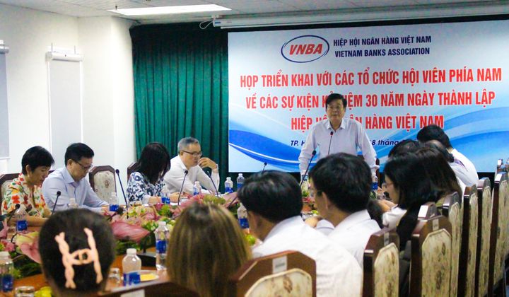 Hiệp hội Ngân hàng làm việc với các hội viên phía Nam về chương trình hoạt động kỷ niệm 30 năm thành lập