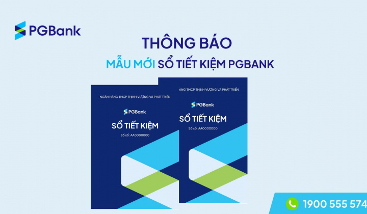 PGBank phát hành sổ tiết kiệm theo mẫu mới từ 11/3/2024
