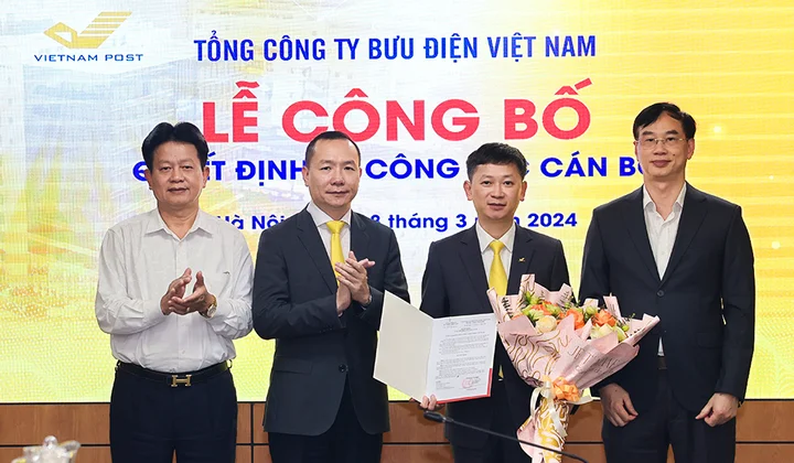 Vietnam Post bổ nhiệm Phó Giám đốc Trung tâm Dịch vụ khách hàng