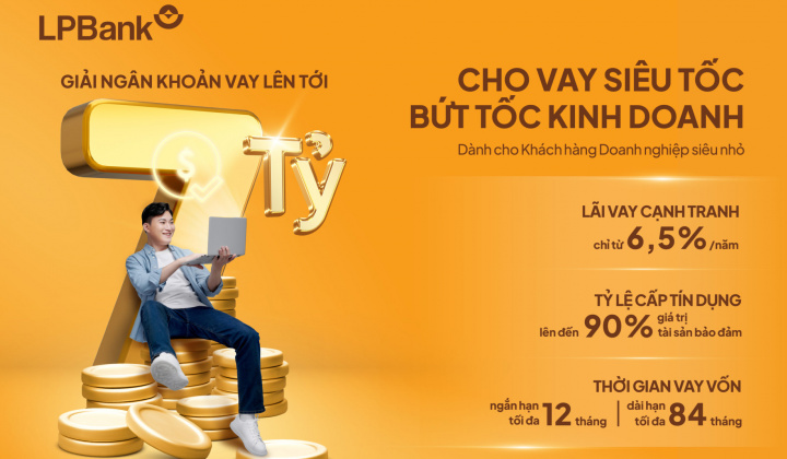 LPBank tiếp sức doanh nghiệp siêu nhỏ vay ưu đãi lãi suất từ 6,5%/năm