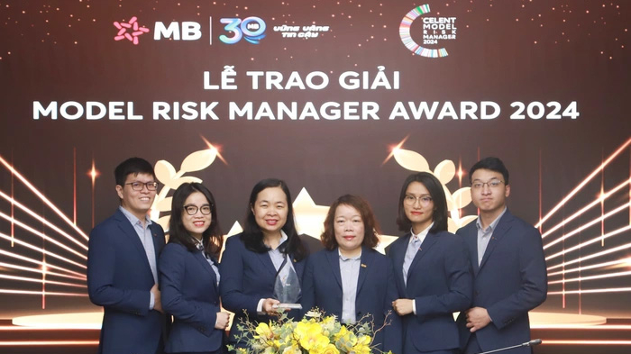 MB thắng giải thưởng quốc tế danh giá về quản trị rủi ro