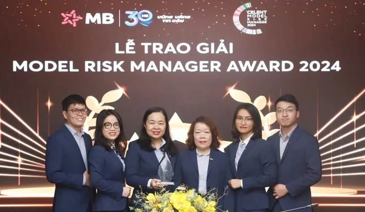 MB thắng giải thưởng quốc tế danh giá về quản trị rủi ro