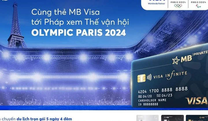 Thưởng ngoạn Paris mùa Thế vận hội Olympic 2024 cùng thẻ MB Visa