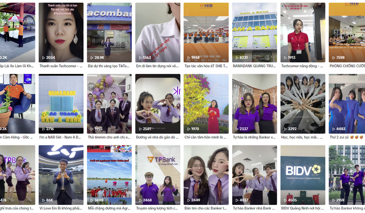 Cuộc thi sáng tạo video TikTok "Tự hào Banker": Banker 'kể chuyện' bằng video