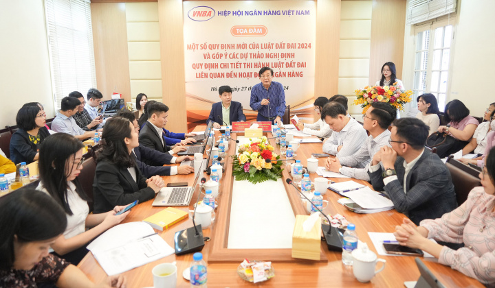 Hiệp hội Ngân hàng Việt Nam góp ý các dự thảo Nghị định hướng dẫn thi hành Luật Đất đai 2024
