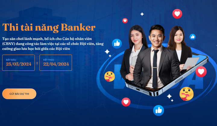 Bảng xếp hạng tác phẩm dự thi Tài năng Banker liên tục thay đổi