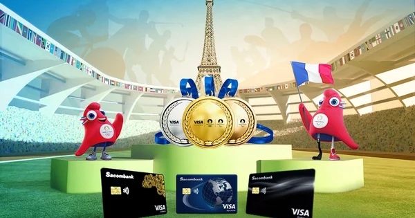 Chủ thẻ Sacombank Visa có cơ hội nhận vé tham dự Olympic Games Paris 2024