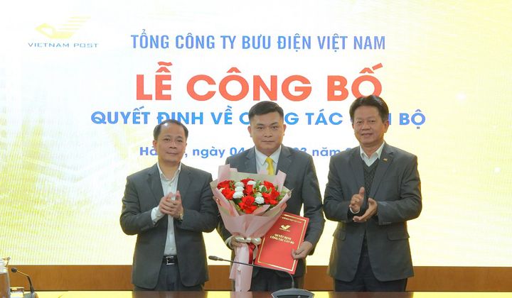 VNPOST bổ nhiệm Phó Giám đốc Ban Điều hành Bưu chính