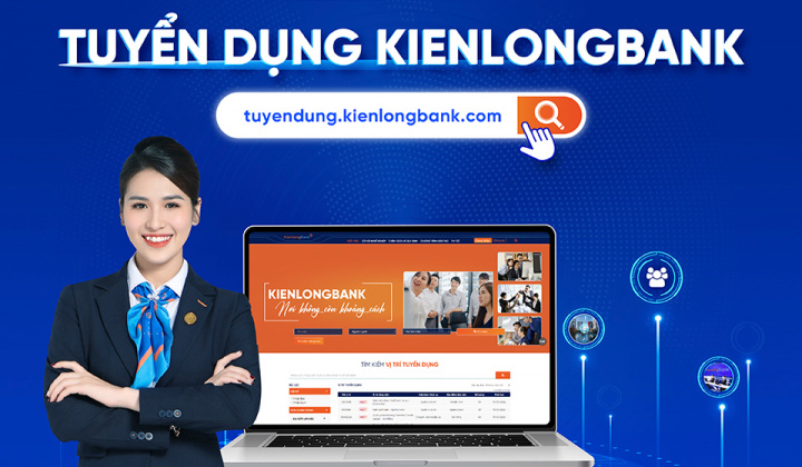 KienlongBank ra mắt website tuyển dụng phiên bản mới