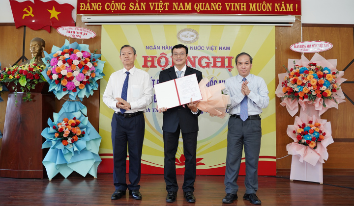 Bổ nhiệm Giám đốc Ngân hàng nhà nước, chi nhánh tỉnh Bình Thuận