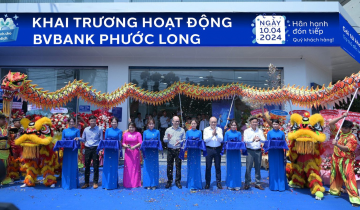 BVBank Bình Phước khai trương phòng giao dịch Phước Long