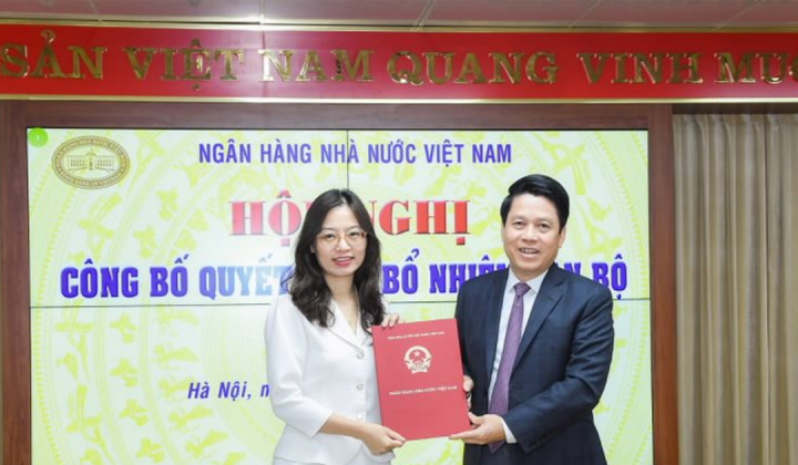 Bổ nhiệm Phó Vụ trưởng Vụ Thanh toán, Ngân hàng Nhà nước Việt Nam