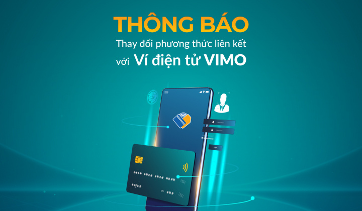 ABBank thay đổi phương thức liên kết với ví điện tử VIMO qua thẻ