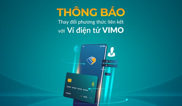 ABBank thay đổi phương thức liên kết với ví điện tử VIMO qua thẻ