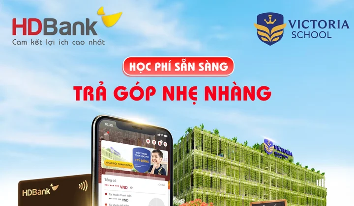 HDBank cho vay trả góp học phí với thời hạn đến 60 tháng