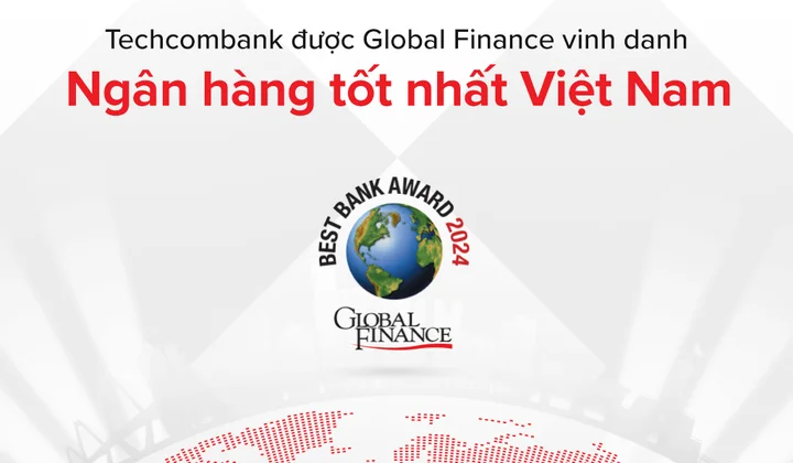 Techcombank named Best Bank in Vietnam by Global Finance