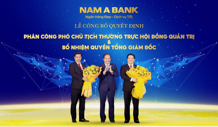 Nam A Bank kiện toàn bộ máy nhân sự cấp cao