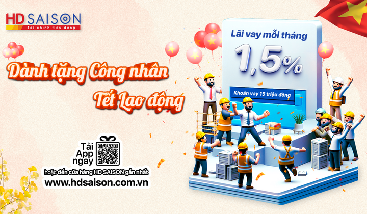 HD SAISON tiếp tục tung gói 15.000 tỷ đồng cho vay ưu đãi