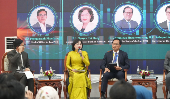 Thống đốc Nguyễn Thị Hồng dự Hội thảo cấp cao về “Tận dụng cơ hội phát triển trong bối cảnh thế giới biến động”