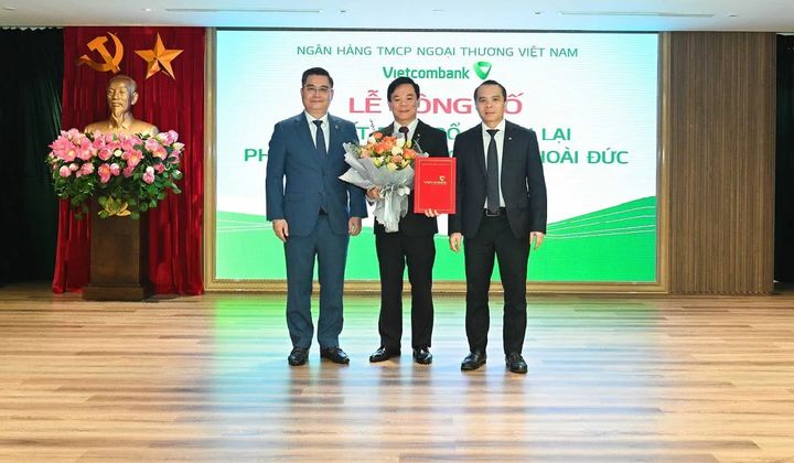 Vietcombank bổ nhiệm lại Phó Tổng Giám đốc Đặng Hoài Đức