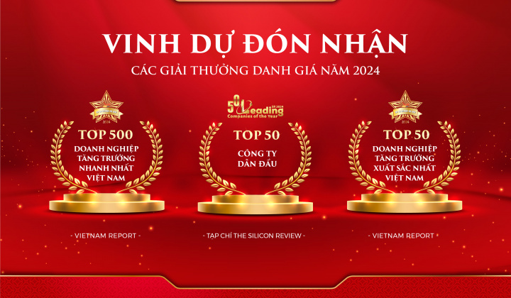 SeABank nhận 3 giải thưởng doanh nghiệp tăng trưởng nhanh nhất Việt Nam
