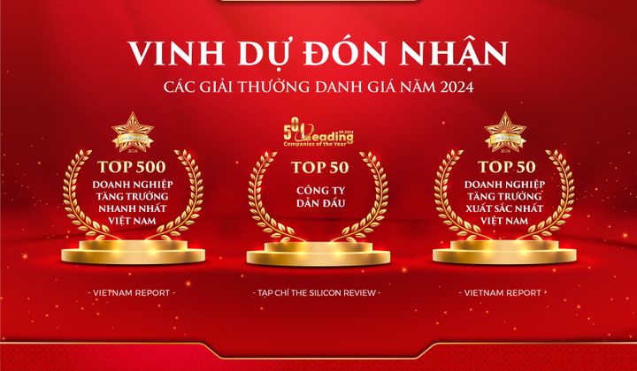 SeABank nhận 3 giải thưởng doanh nghiệp tăng trưởng nhanh nhất Việt Nam