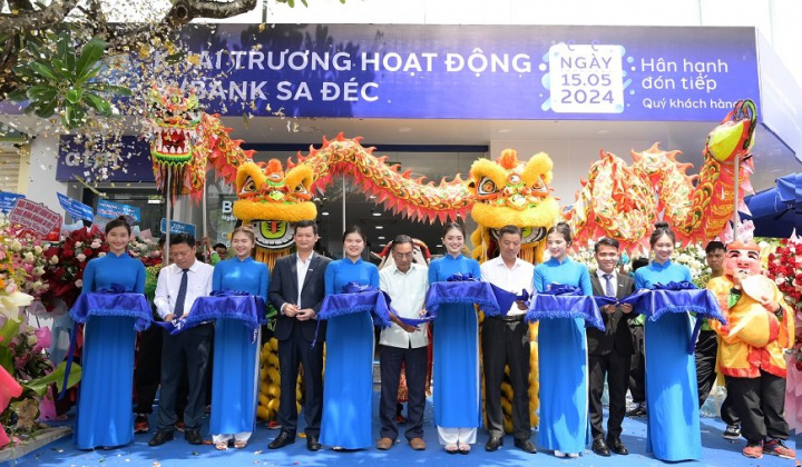 BVBank Đồng Tháp khai trương BVBank Sa Đéc