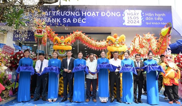 BVBank Đồng Tháp khai trương BVBank Sa Đéc