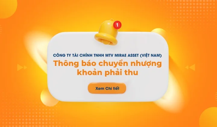 MAFC thông báo bán 40.000 hợp đồng tín dụng tín chấp phải thu