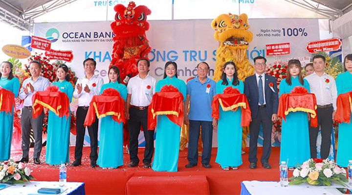 OceanBank khai trương trụ sở mới OceanBank Cà Mau