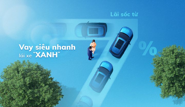Sacombank tung 500 tỷ đồng cho khách vay mua ô tô Vinfast với lãi suất từ 7%/năm