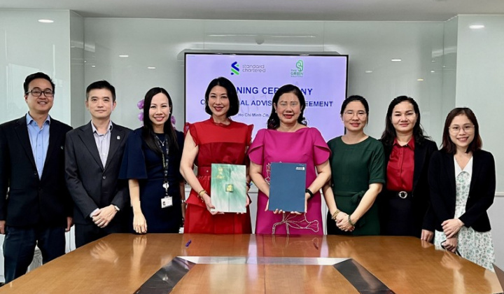 Standard Chartered ký thoả thuận tư vấn tài chính phát triển bền vững