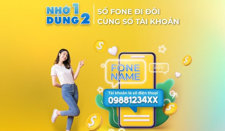 PVcomBank tặng Fone Name cho khách hàng trên PVConnect