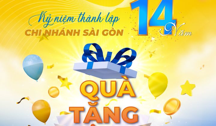 BAOVIET Bank Sài Gòn tặng quà khách hàng gửi tiết kiệm