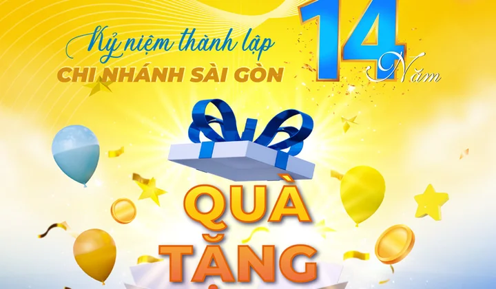 BAOVIET Bank Sài Gòn tặng quà khách hàng gửi tiết kiệm