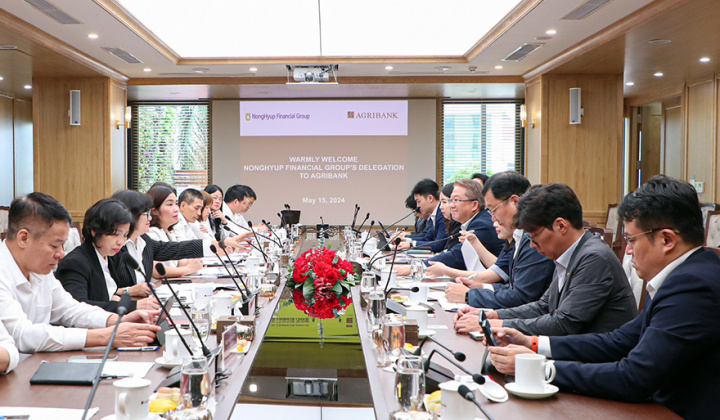 Agribank và Tập đoàn tài chính Nonghyup tăng cường mở rộng hợp tác