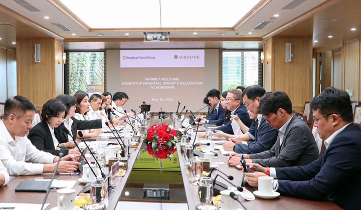 Agribank và Tập đoàn tài chính Nonghyup tăng cường mở rộng hợp tác