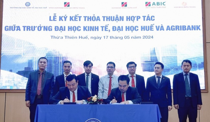 Agribank Miền Trung và trường Đại học Kinh tế - Đại học Huế hợp tác toàn diện